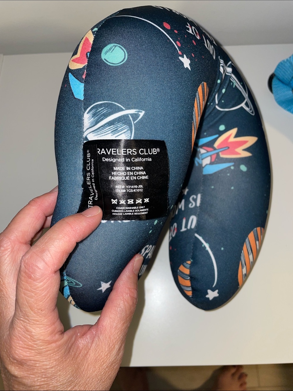 Kids Space Rocket Backpack Set - Blue - Picture 6 of 9